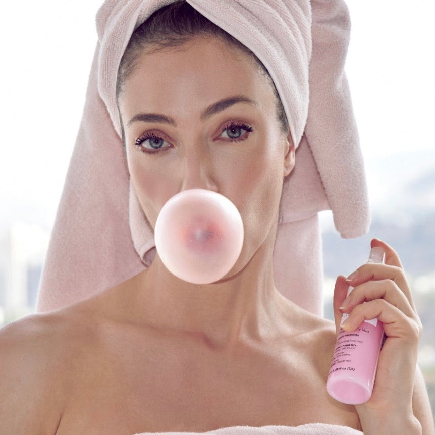 Taste & Shine Bubblegum 🍬Spray Hidratante de Chicle
