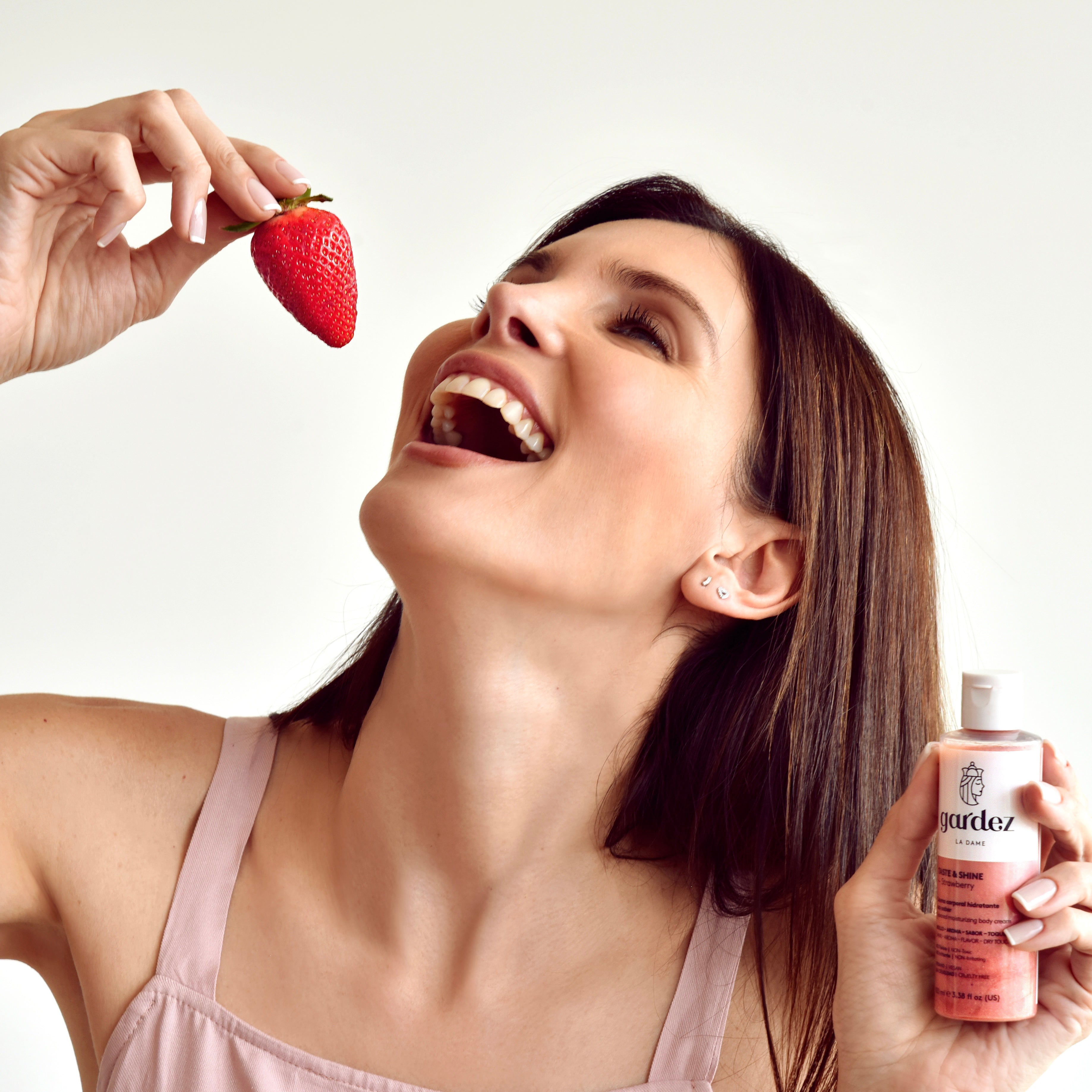 Taste & Shine Strawberry 🍓Crema Hidratante Fresa Brillante