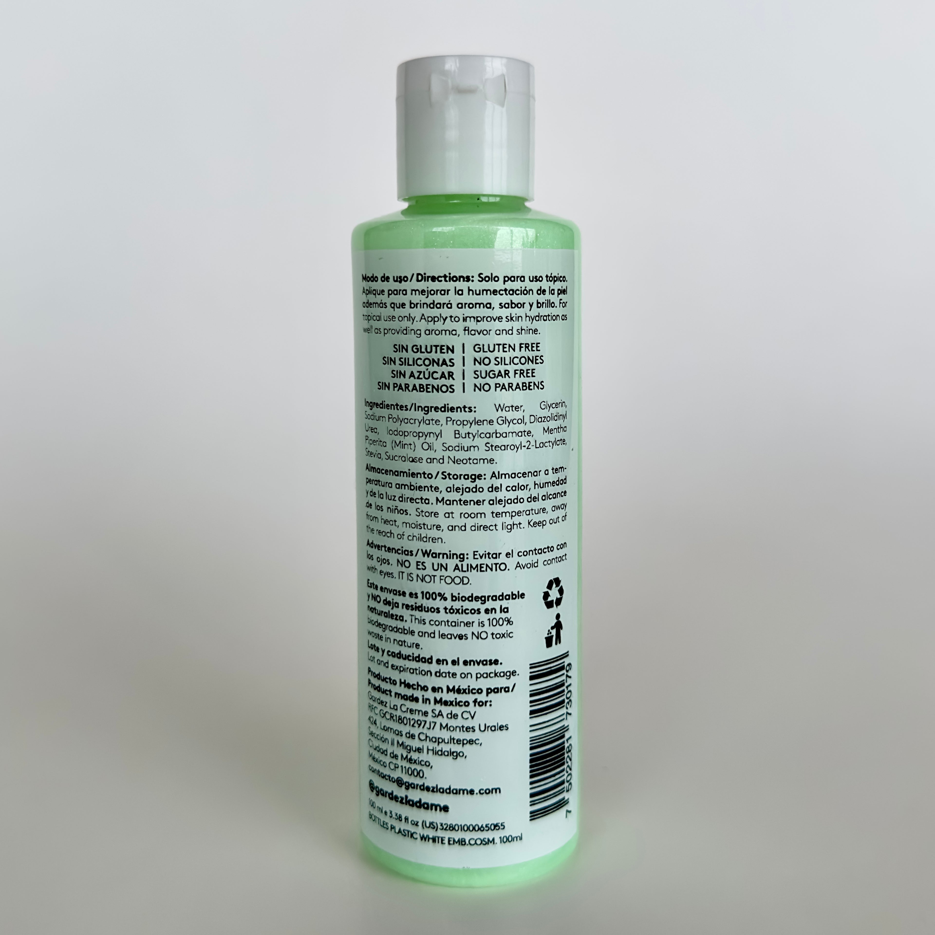 - Taste & Shine Mint 🍃Crema Hidratante Menta Brillante