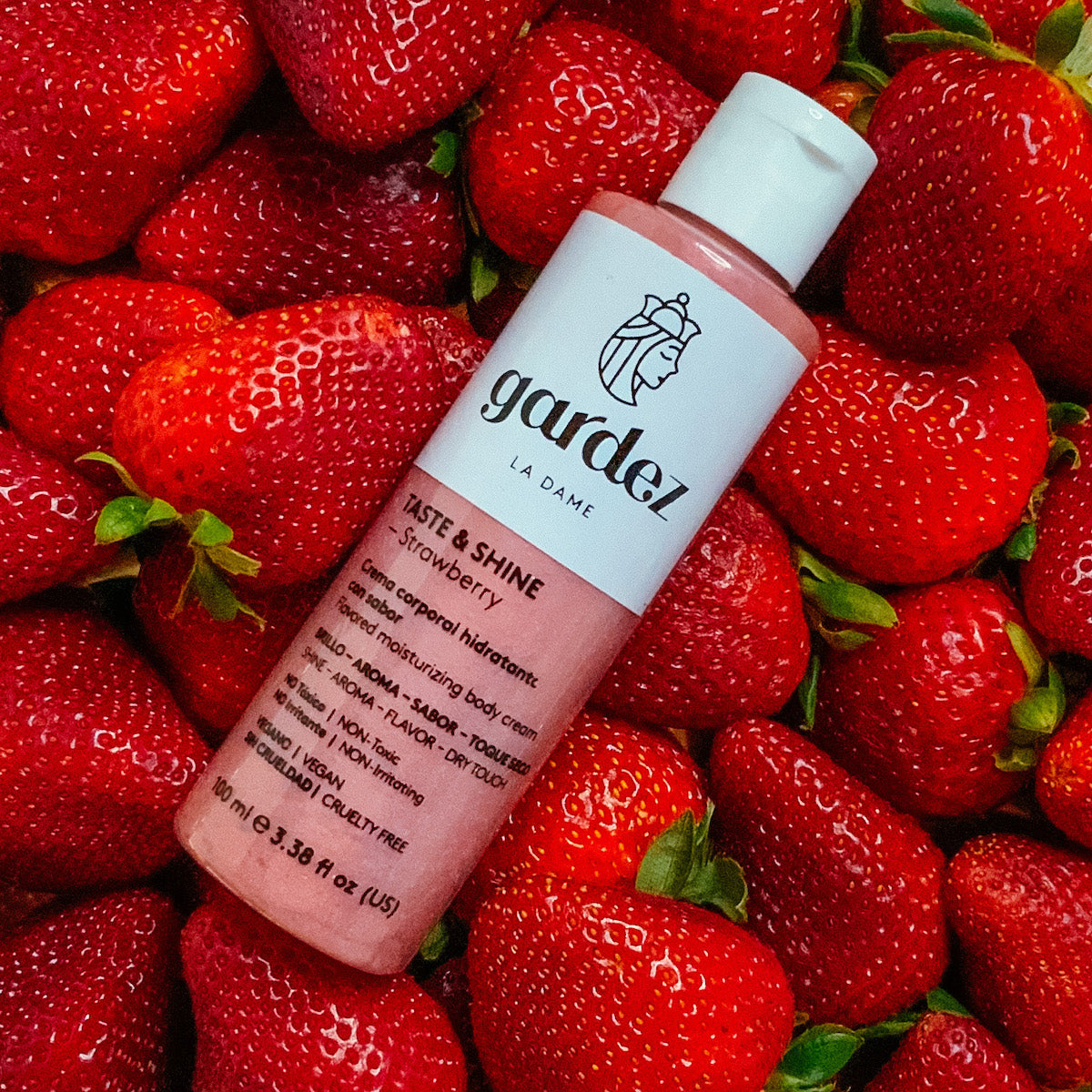 Taste & Shine Strawberry 🍓Crema Hidratante Fresa Brillante